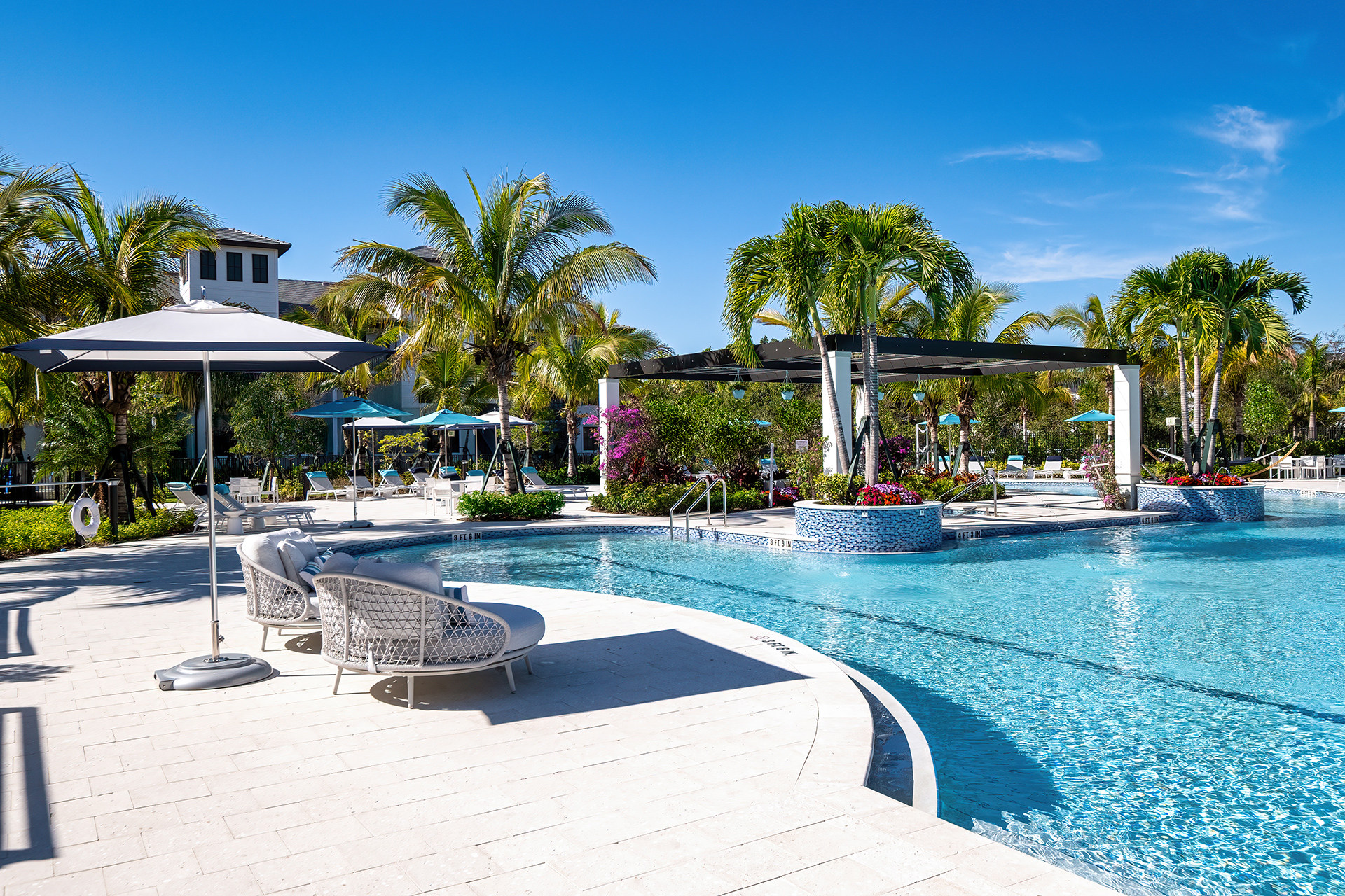 Pool area