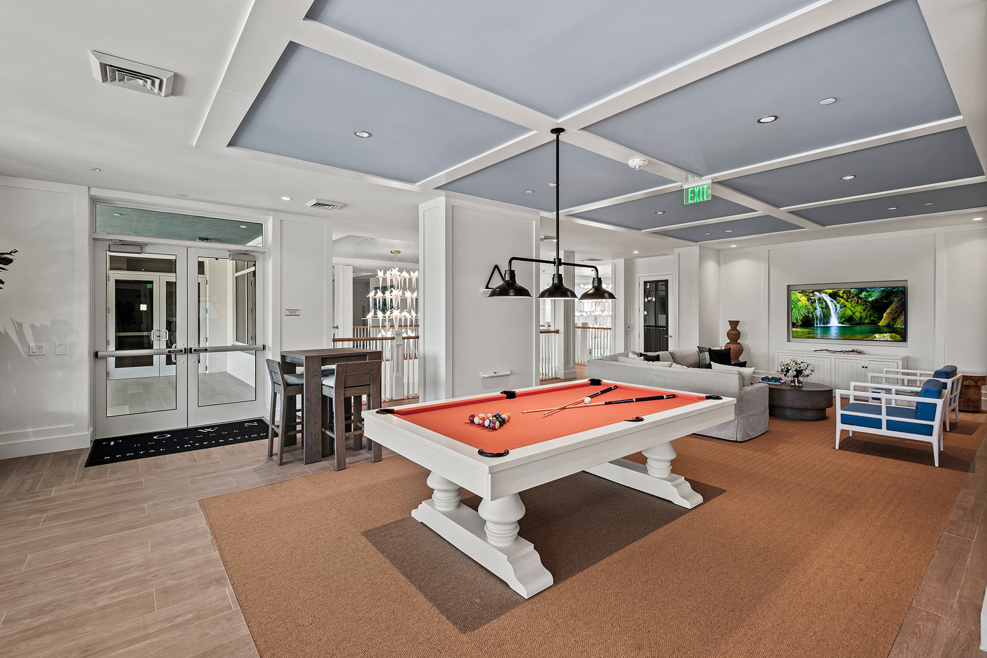 Clubhouse billiards table